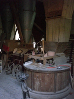 M&uuml;hlenstein in der Egesdorfer M&uuml;hle
